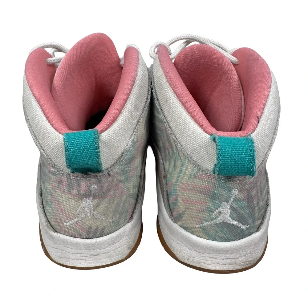 Jordan 10 Retro SB Super Bowl LIV Miami Mens 11 CV9776-900 Multi-Color Canvas